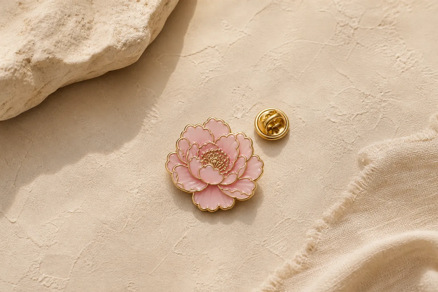 Pin's Émaillé Fleur N°01