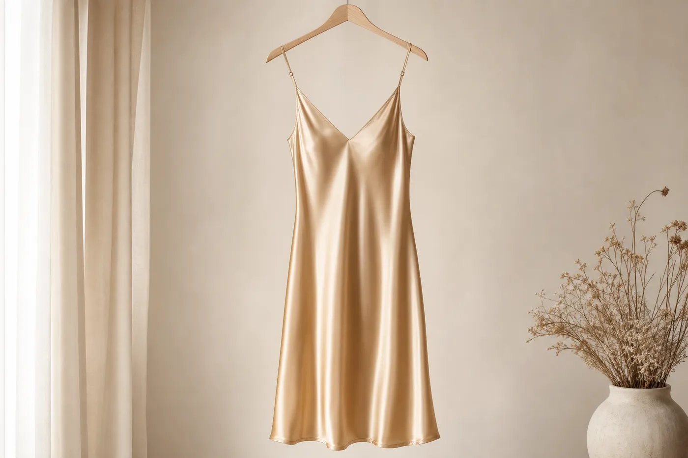 Edition Robe Midi en Satin N°09